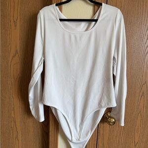 Shein White Bodysuit